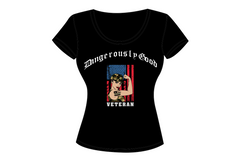 Tough as a Woman-Veteran T-shirt